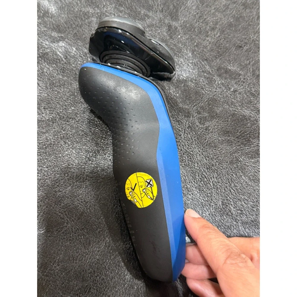 Philips Norelco Series 5000 S5250 Mens Electric‎ Rotary Shaver Blue Black IPX7